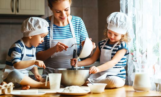 Veilig koken met kinderen